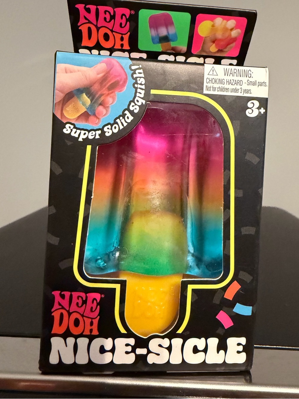NeeDoh Nice-Sicle Rainbow Popsicle Squish
